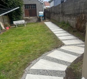 Landart patio installation in Plymouth June 2026